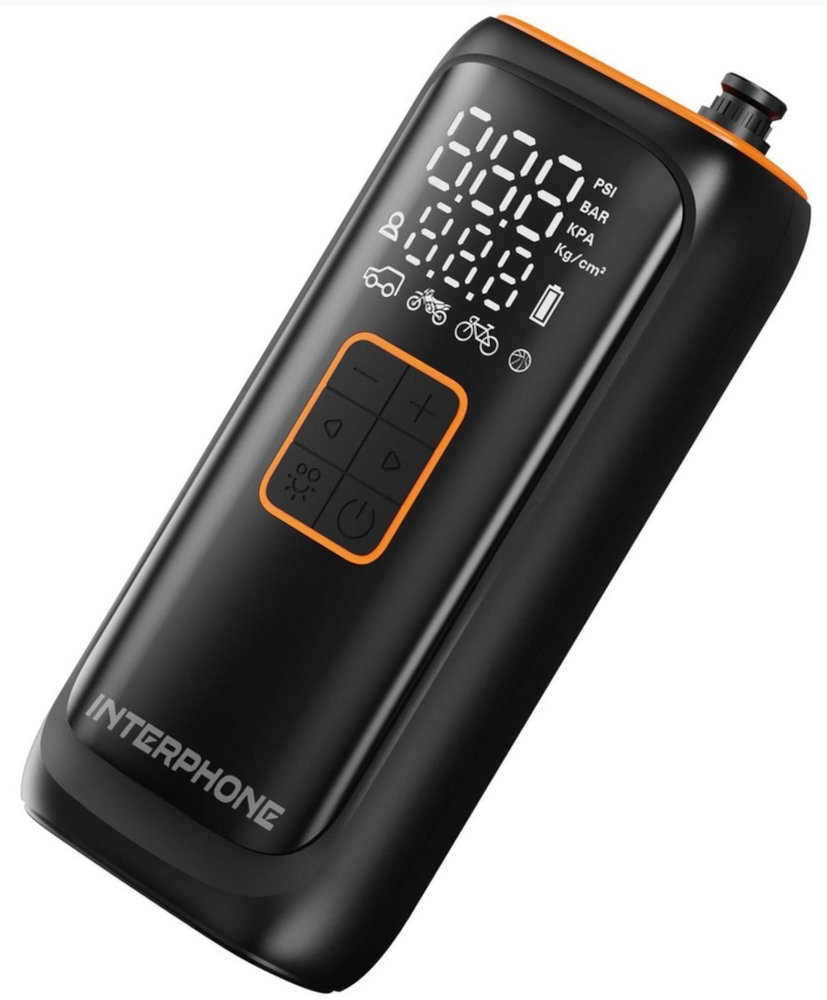 Interphone Air Pump Mini rechargeable Air Pump 4000 mAh