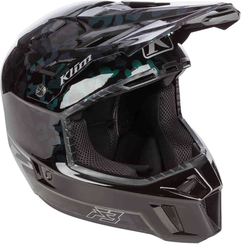 Klim F3 Carbon Wild Snowmobile Helmet
