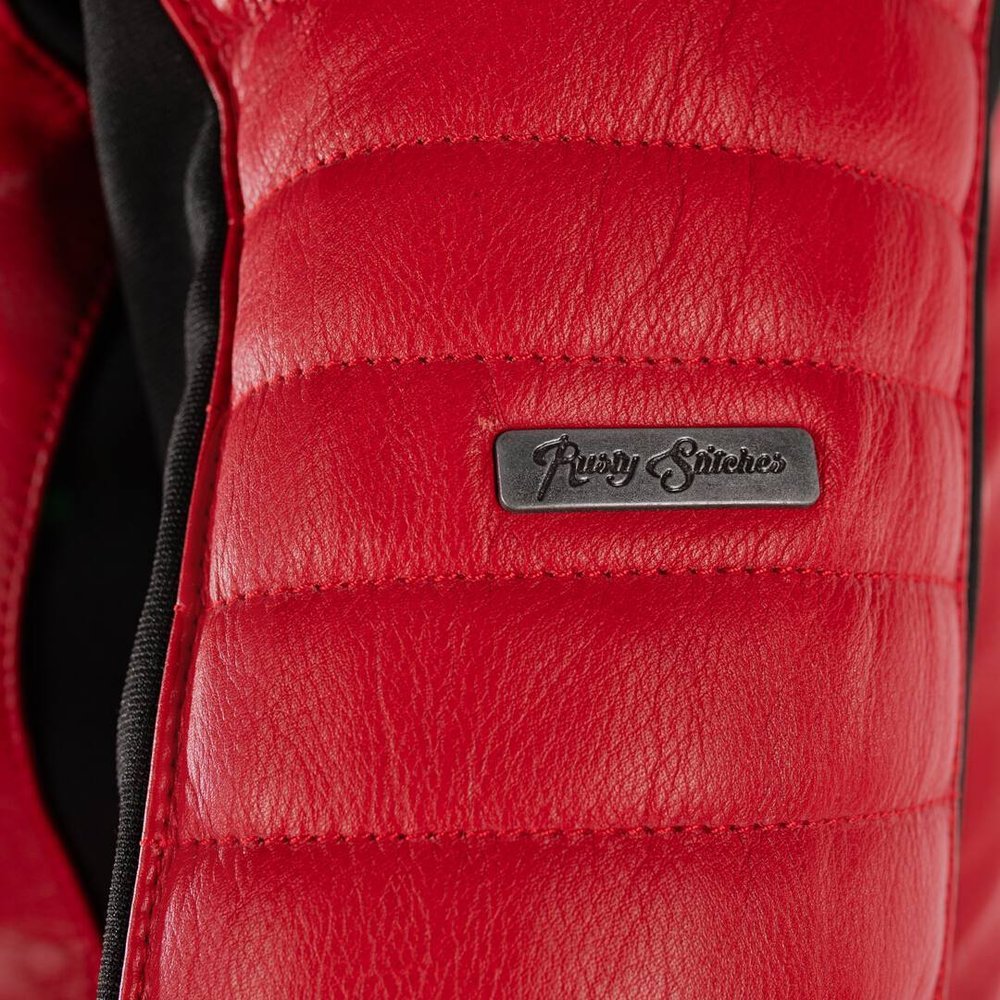 Rusty Stitches Donna Ladies Motorcycle Leather Jacket