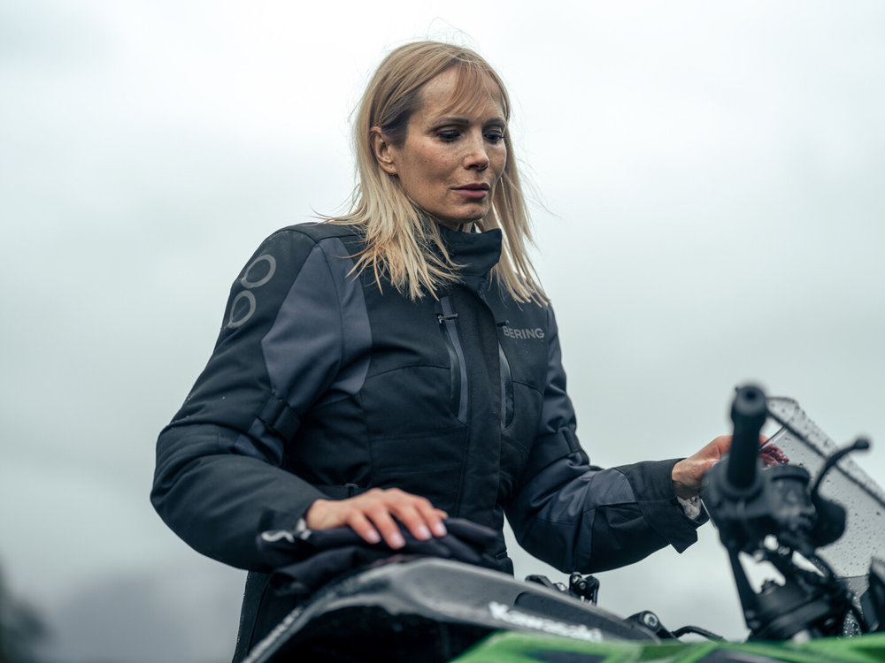 Bering Siberia waterproof Ladies Motorcycle Textile Jacket