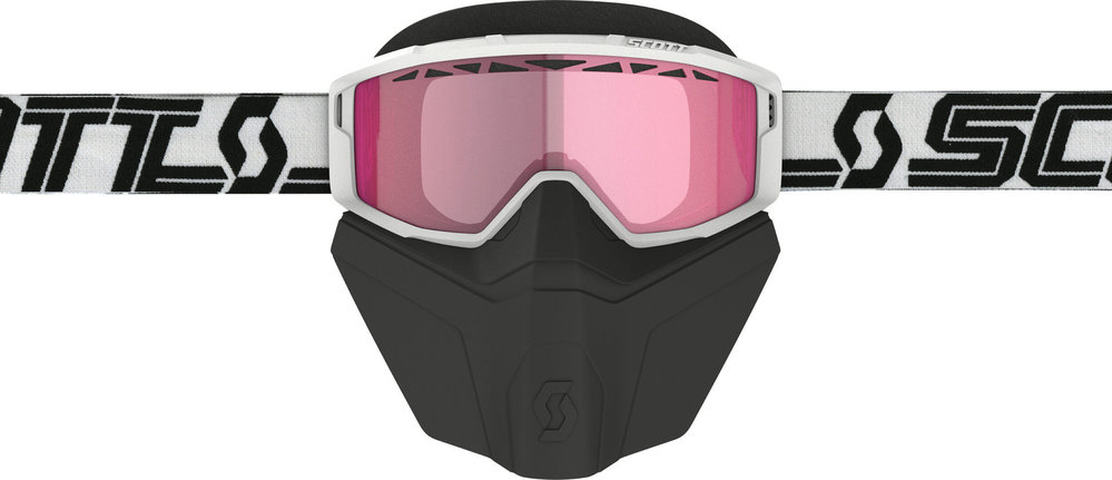 Scott Primal Safari Facemask Black/White Snow Goggles