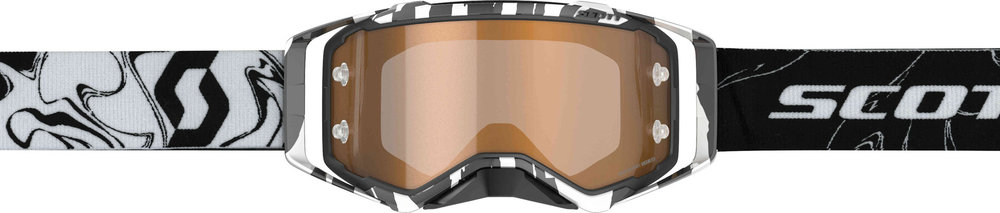 Scott Prospect Amplifier black/white Motocross Goggles
