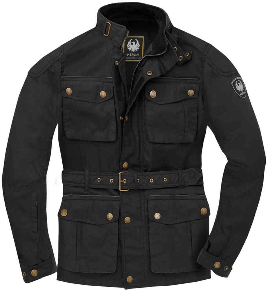 Merlin Kurkbury Motorcycle Waxed Jacket