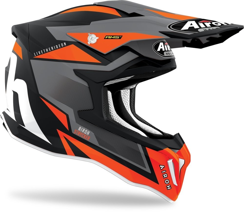Airoh Strycker Axe Carbon Motocross Helmet