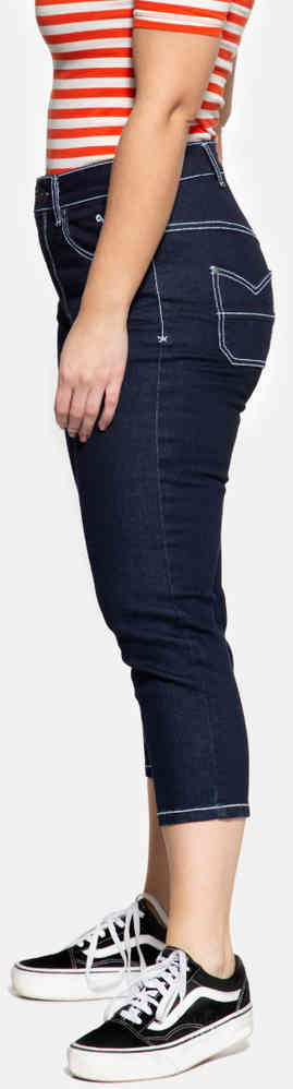 Queen Kerosin Betty Capri Ladies Jeans