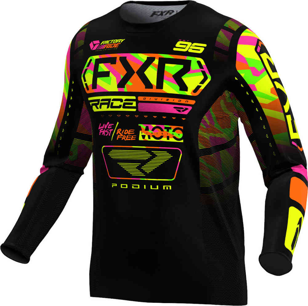 FXR Podium 2025 Youth Motocross Jersey