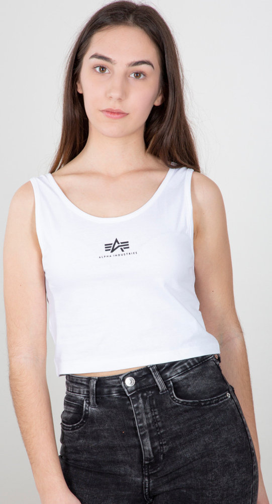 Alpha Industries Basic Crop SL Ladies Tank Top