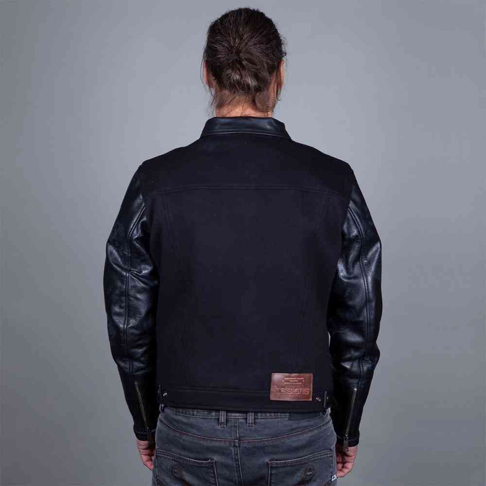Helstons Kansas waterproof Motorcycle Textile Leather Jacket