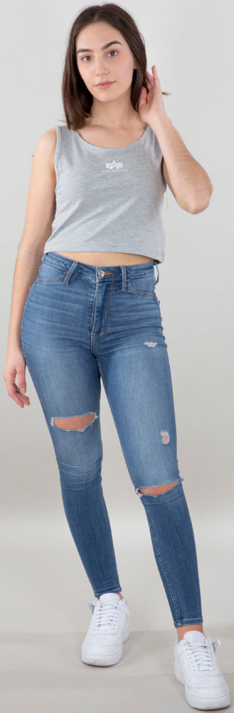 Alpha Industries Basic Crop SL Ladies Tank Top