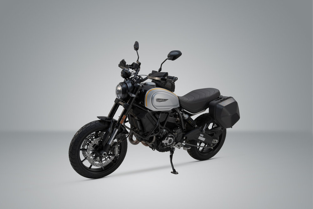 SW-Motech URBAN ABS side case system - 1x16.5l. Ducati Scrambler models.