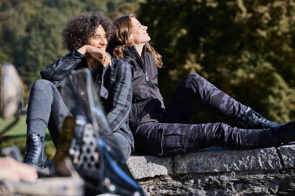 Richa Apache Camo Ladies Motorcycle Jeans