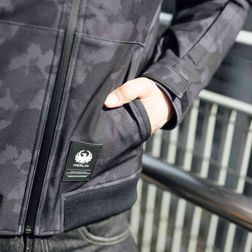 Merlin Torque D3O waterproof Motorcycle Zip Hoodie