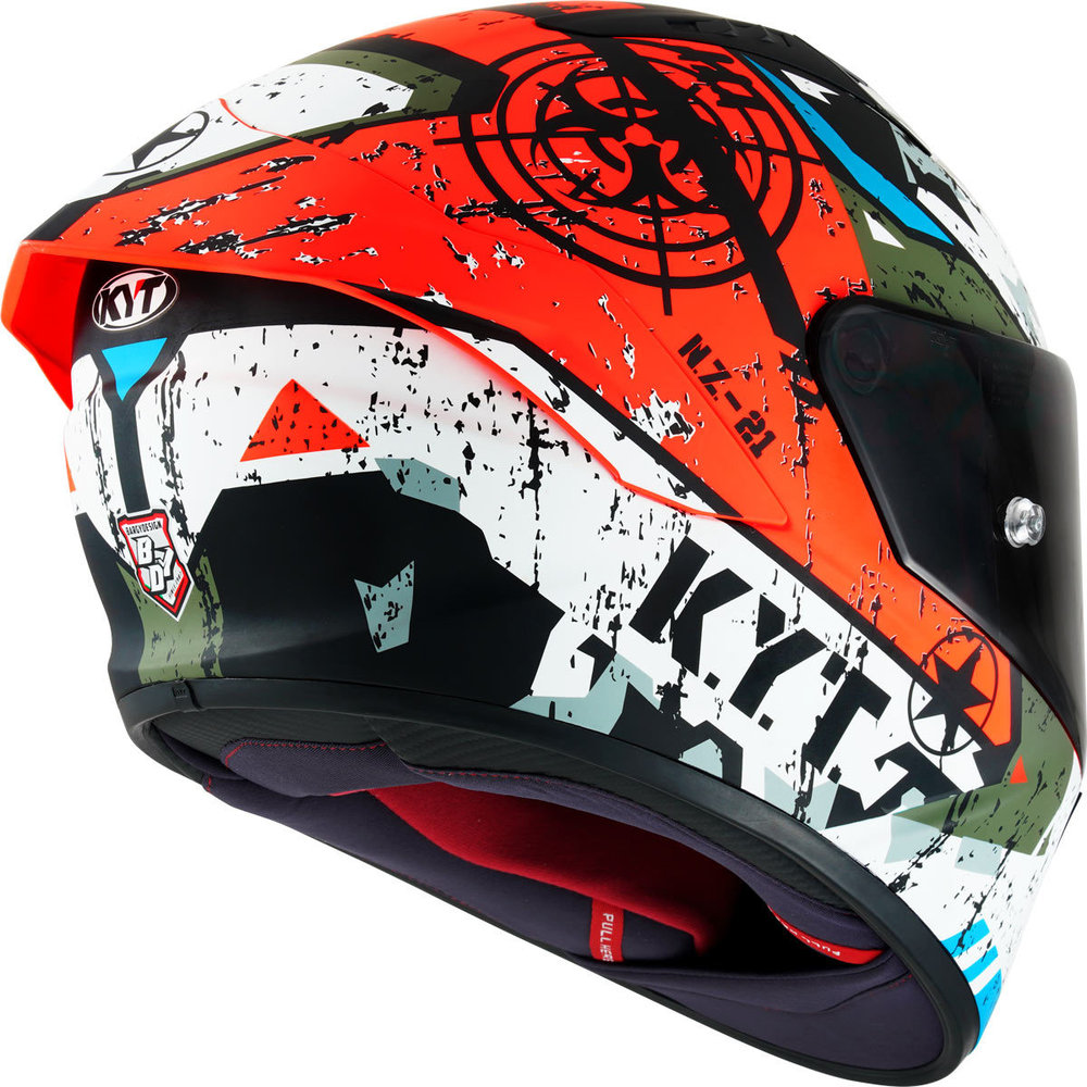 KYT NZ Race Blazing Helmet