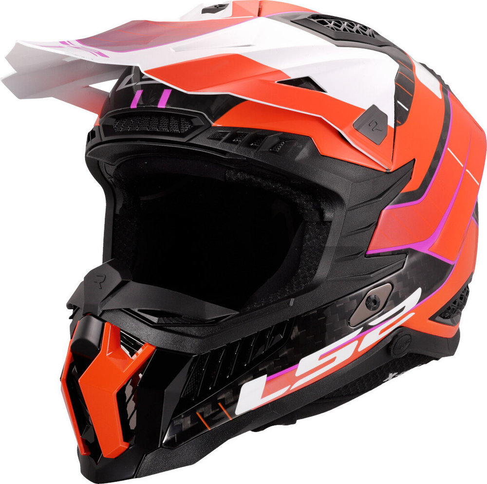 LS2 MX703 X-Force Galuo Carbon Motocross Helmet