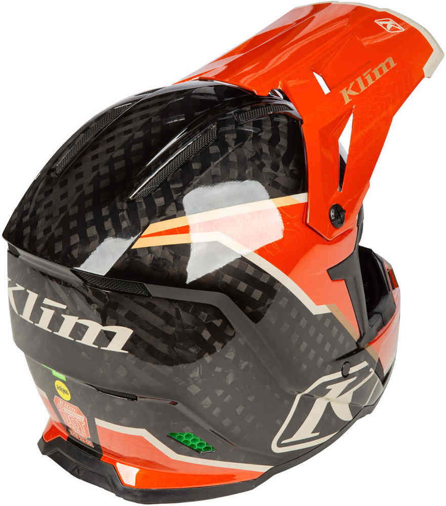 Klim F5 Koroyd Topo Carbon Motocross Helmet