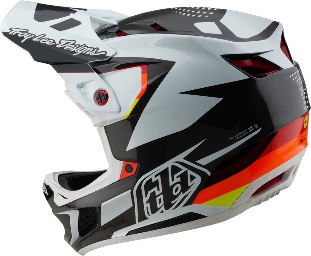 Troy Lee Designs D4 Mips Optic Carbon Downhill Helmet