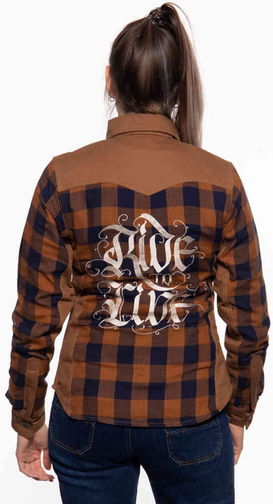 Queen Kerosin Ride to Live Adventure Ladies Shirt