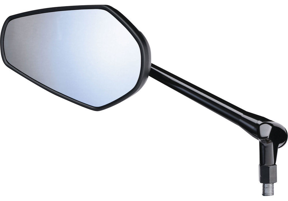 PROTECH GAZZINI mirror XC-70 CNC milled aluminium/plastics/mirror glass black