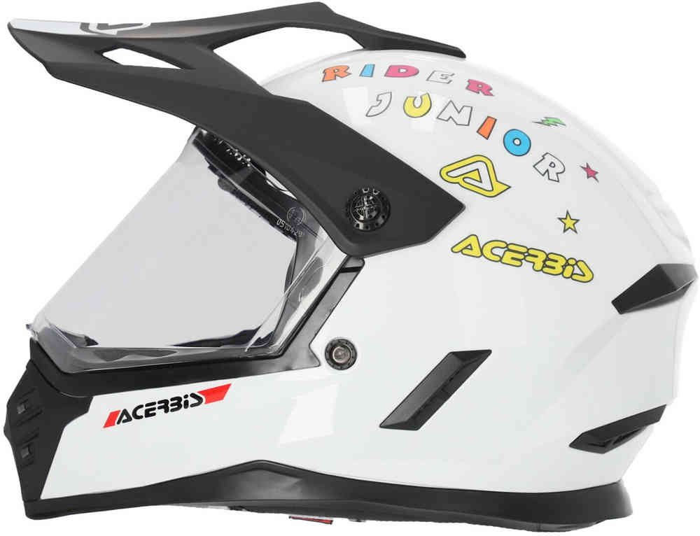 Acerbis Rider Solid Youth Motocross Helmet
