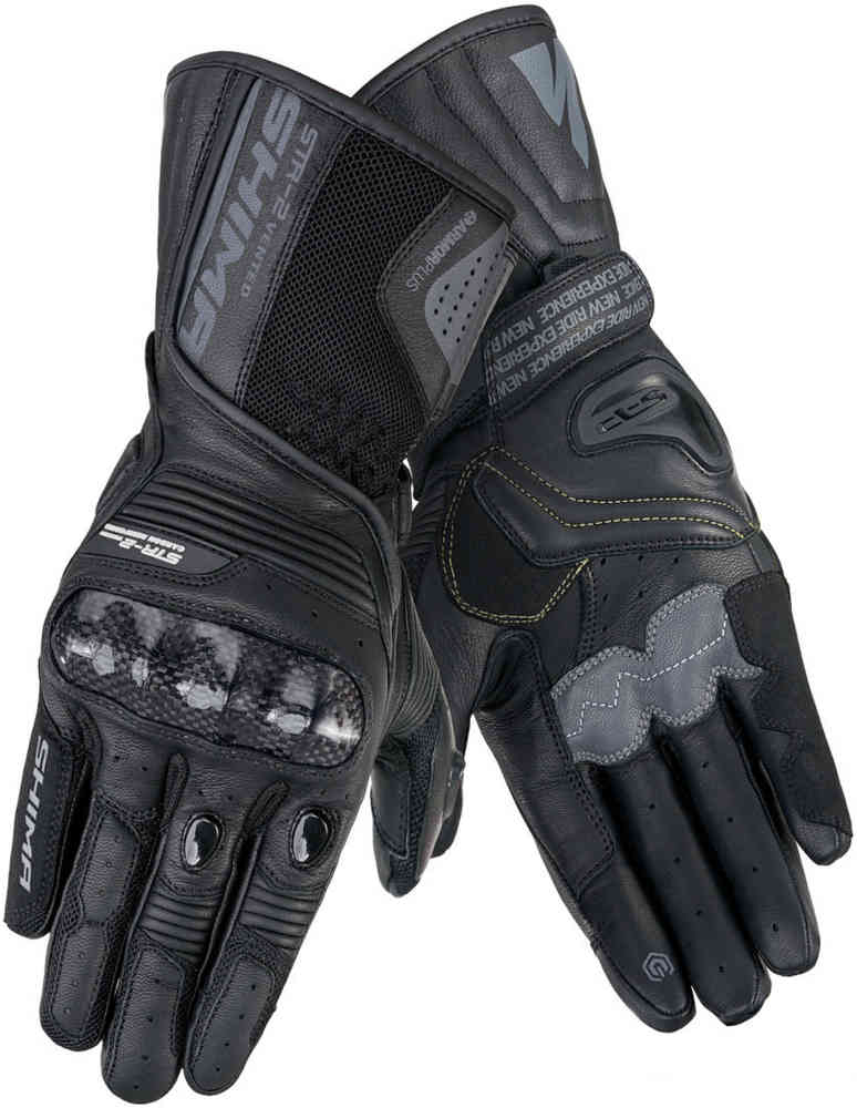 SHIMA STR-2 Vented perforated Motorcycle Gloves