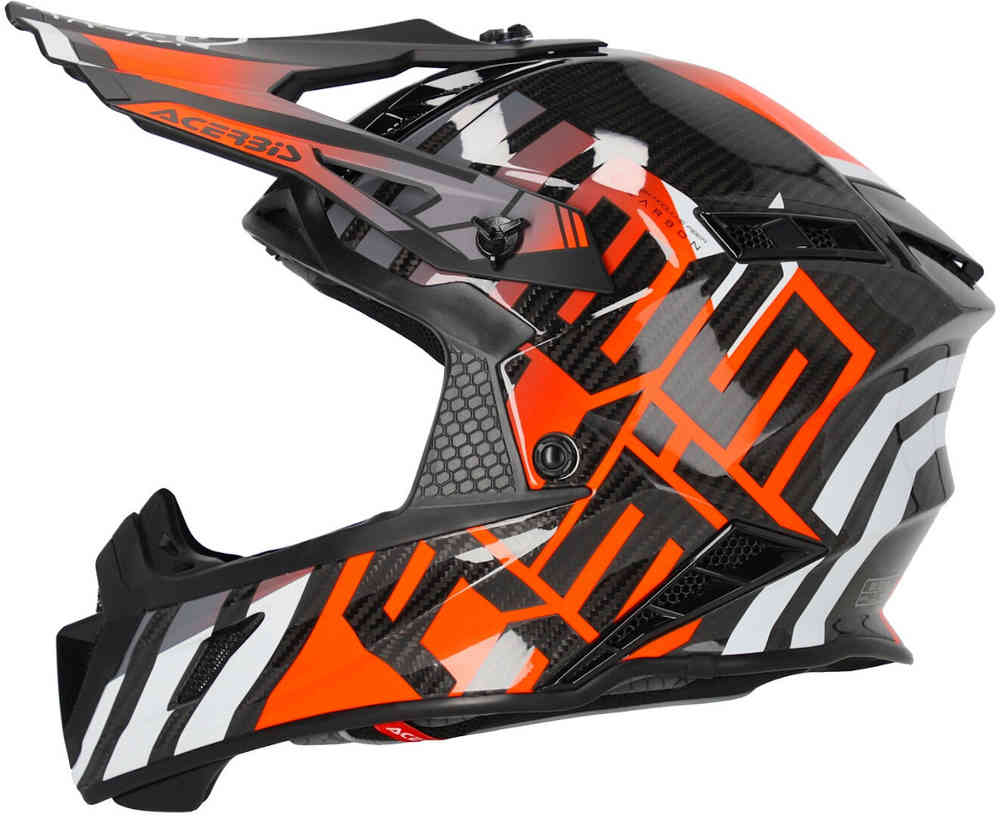 Acerbis Steel Carbon Motocross Helmet