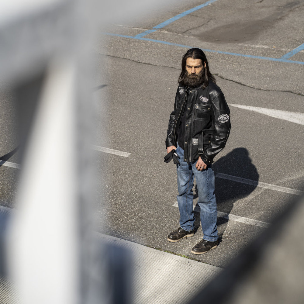 HolyFreedom Quattro TL motorcycle leather/textile jacket