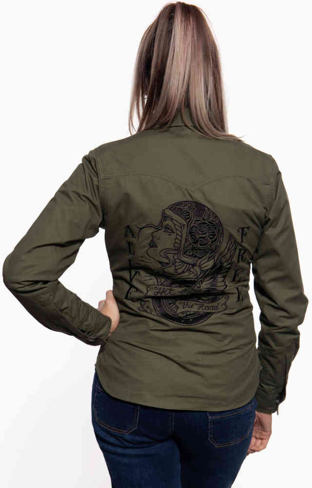 Queen Kerosin Alive Free Adventure Ladies Shirt