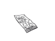 Medium Mounting Kit for Topcase Carrier Plate