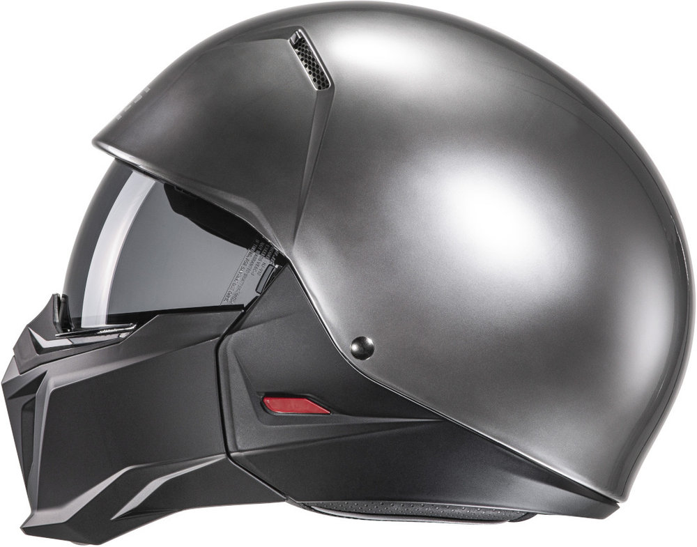 HJC i20 Hyper Silver Jet Helmet