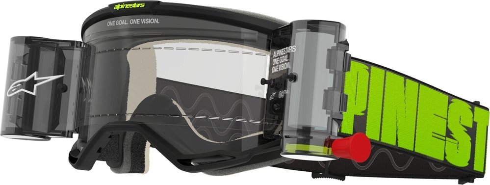 Alpinestars Vision 5 Hollow Roll-Off Motocross Goggles