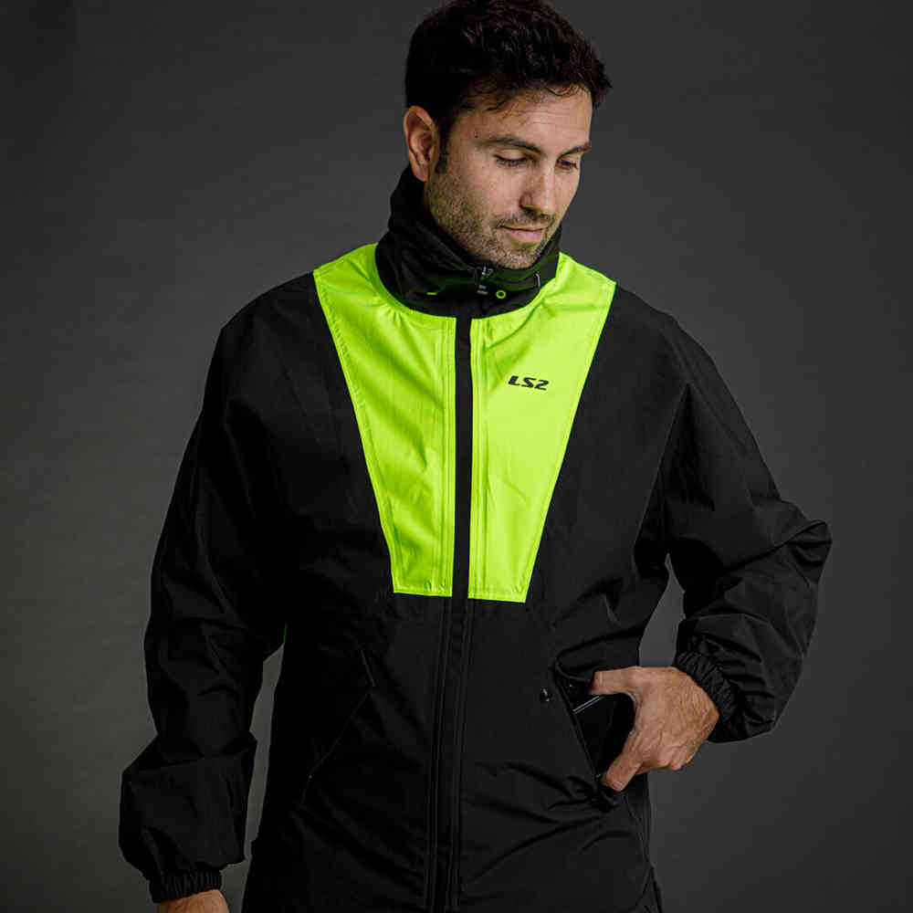 LS2 X-Rain Motorcycle Rain Jacket