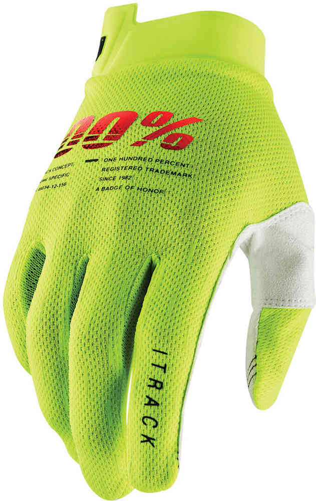 100% iTrack Youth Bicycle Gloves