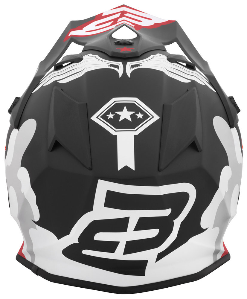 Bogotto V328 Camo Fiberglass Motocross Helmet