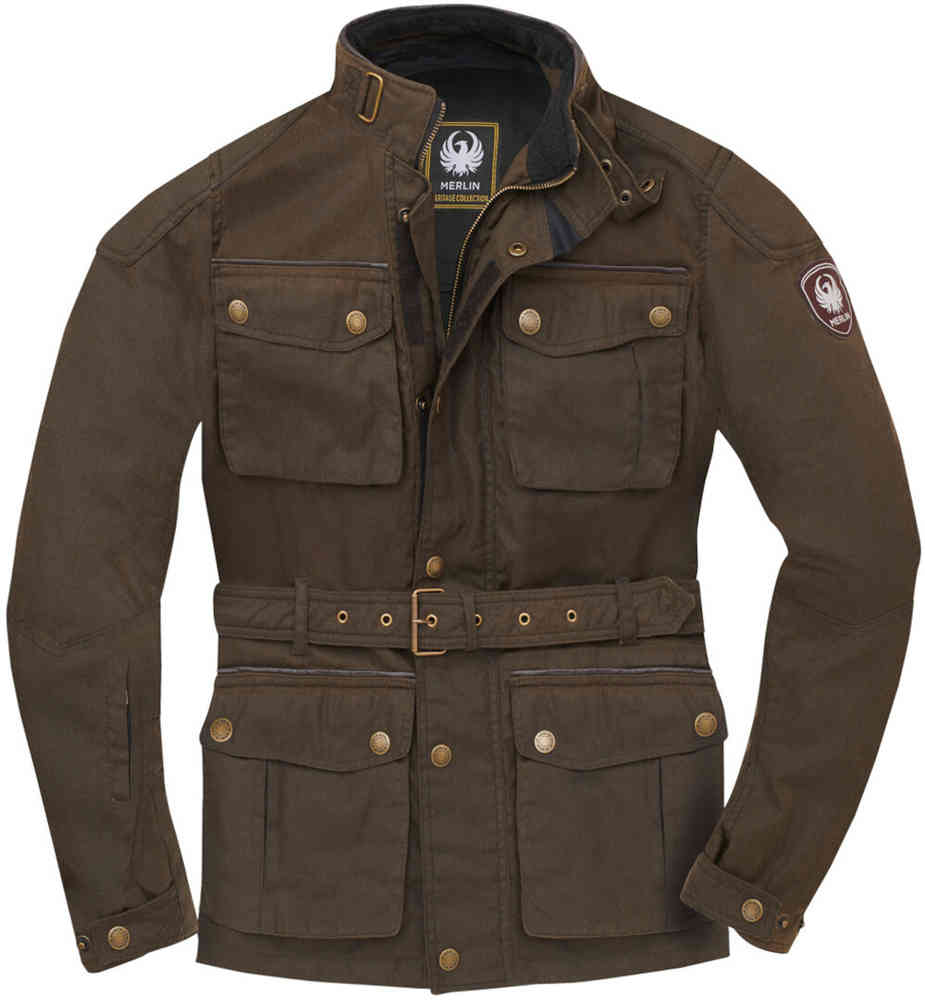 Merlin Kurkbury Motorcycle Waxed Jacket
