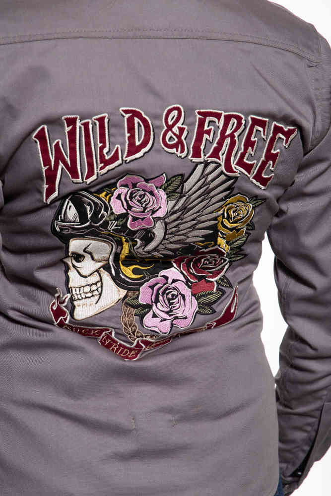 Queen Kerosin Wild & Free Adventure Ladies Shirt