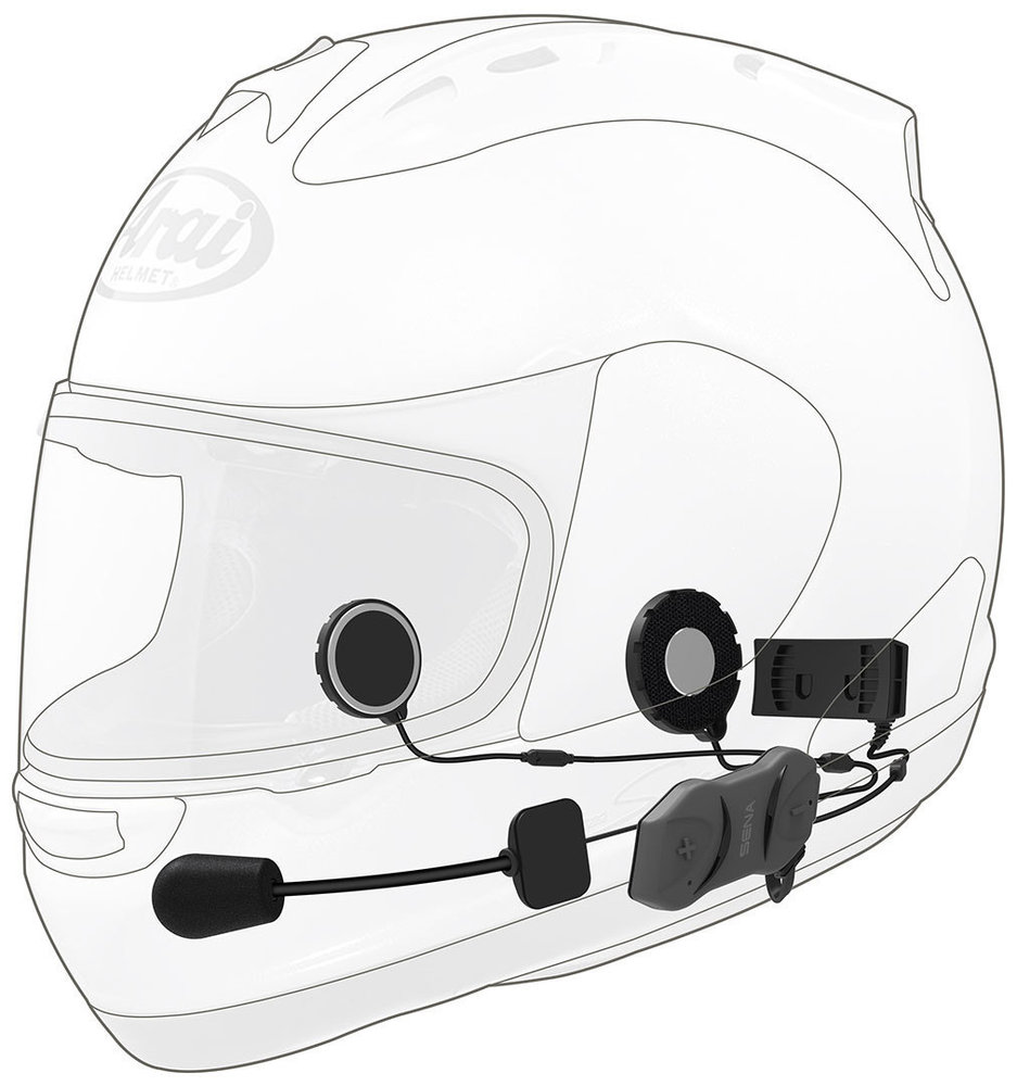 Sena 10R Bluetooth Communication System Single Pack