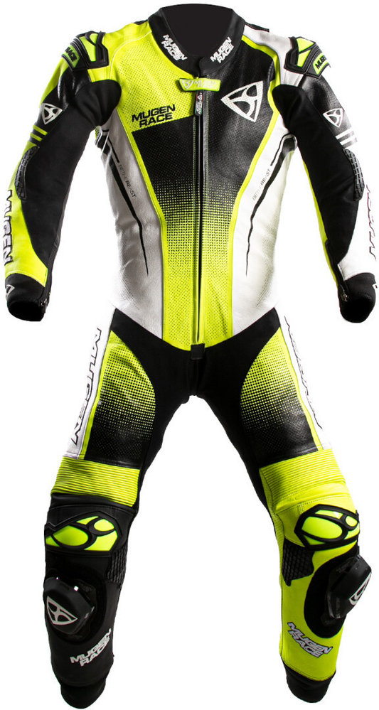 MUGENRACE Sidegun perforated One Piece Motorcycle Leather Suit