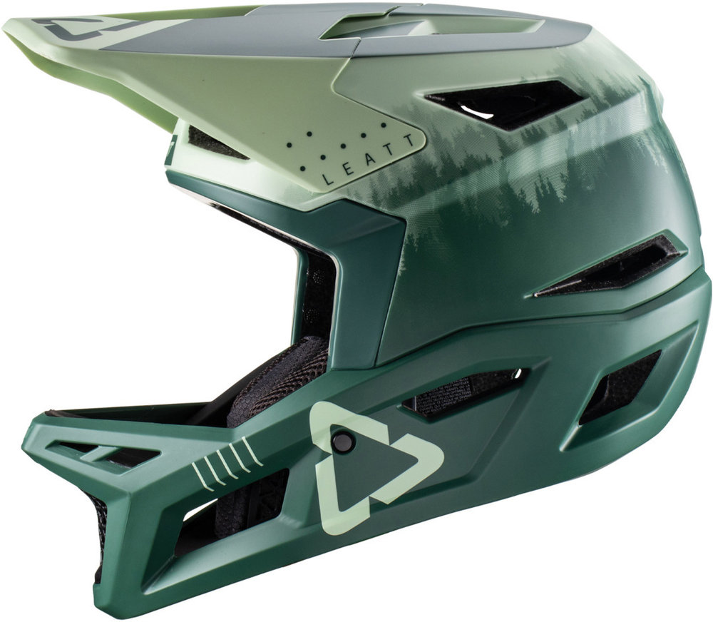 Leatt MTB Gravity 4.0 Green Downhill Helmet