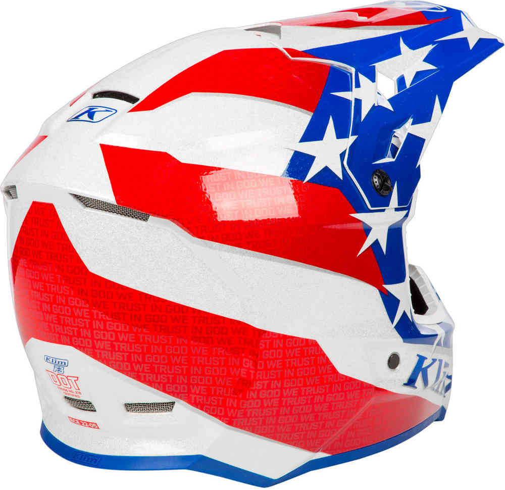 Klim F3 Patriot 2.0 Motocross Helmet