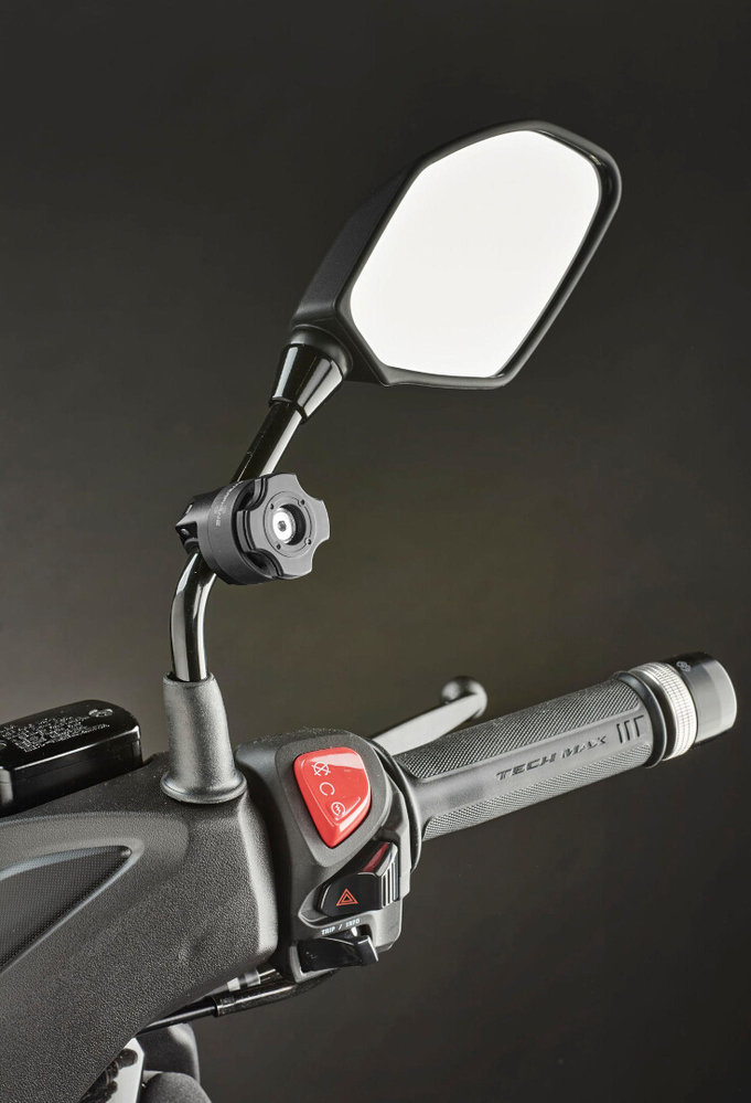 Interphone Quiklox Mirror Mount for Scooters