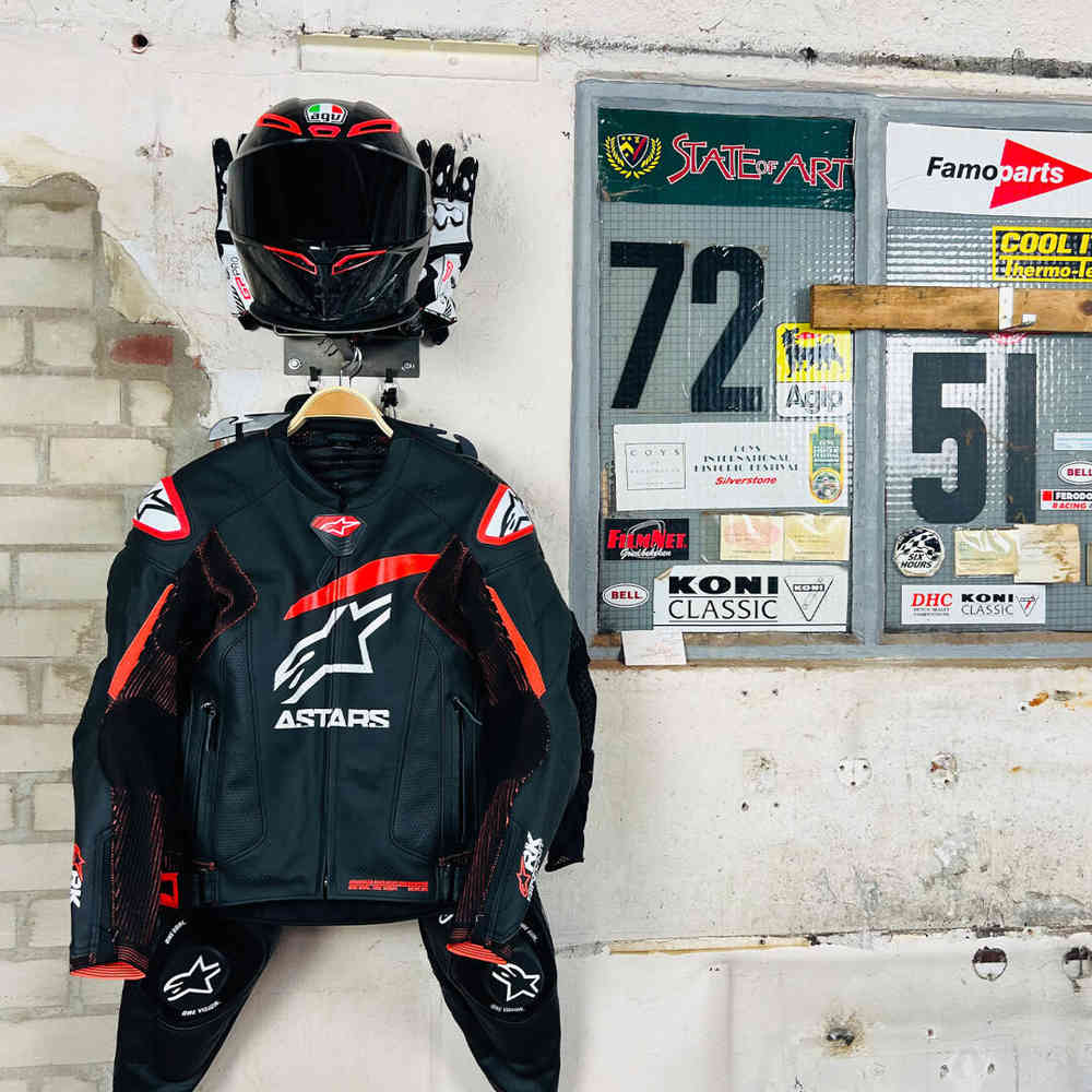 Gray Steel X7 Motorcycle Wardrobe