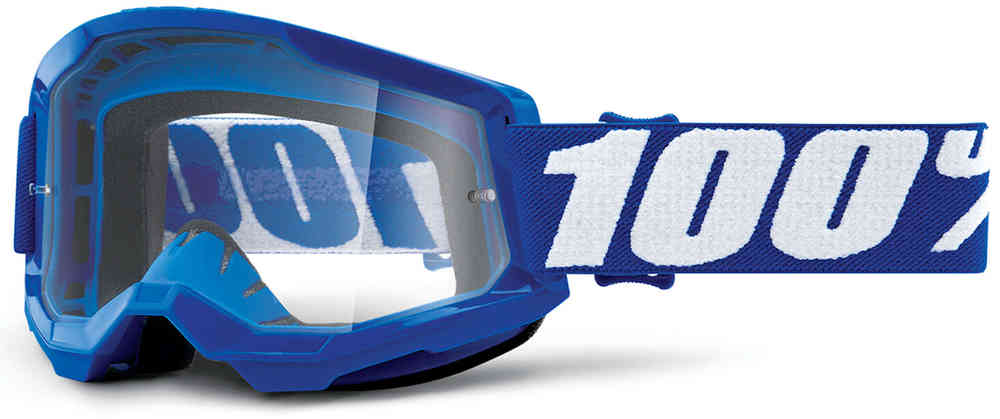 100% Strata 2 Clear Motocross Goggles