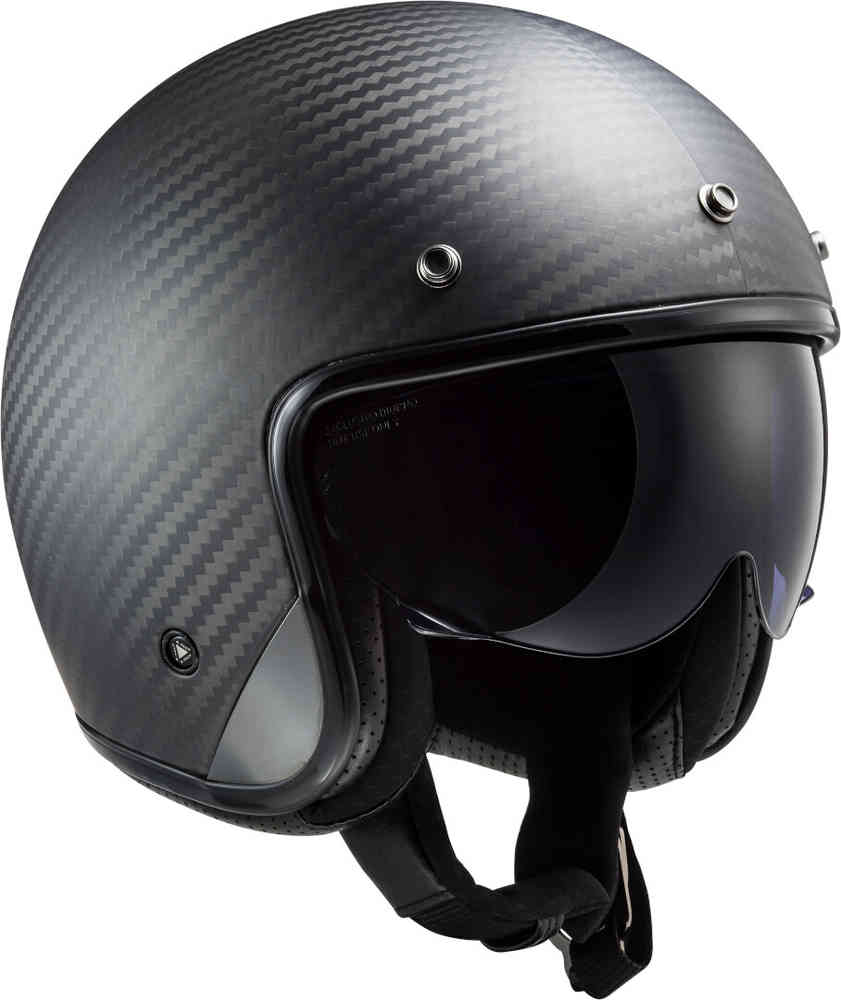 LS2 OF601 Bob Carbon Jet Helmet
