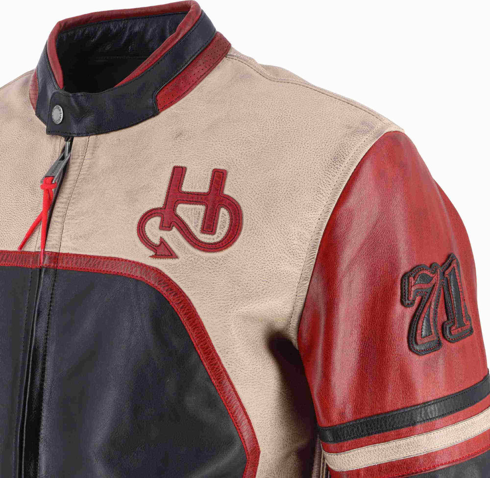 Helstons Indianapolis Motorcycle Leather Jacket