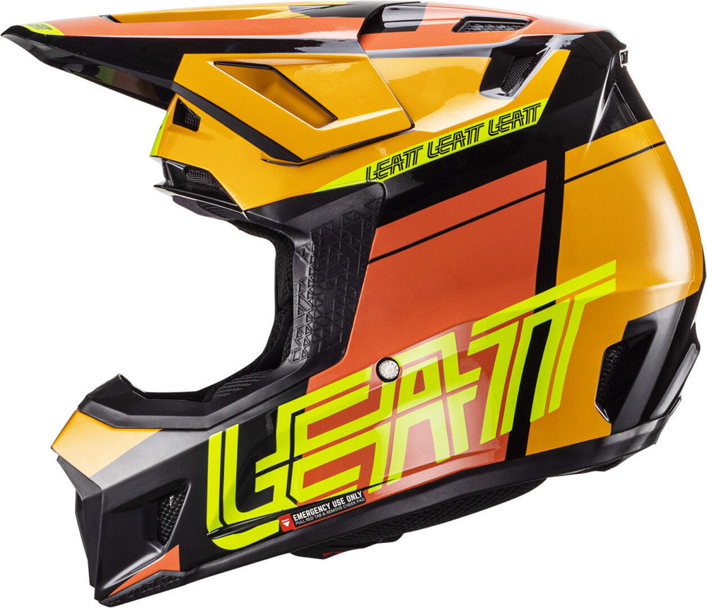 Leatt 7.5 V24 Motocross Helmet with Goggles