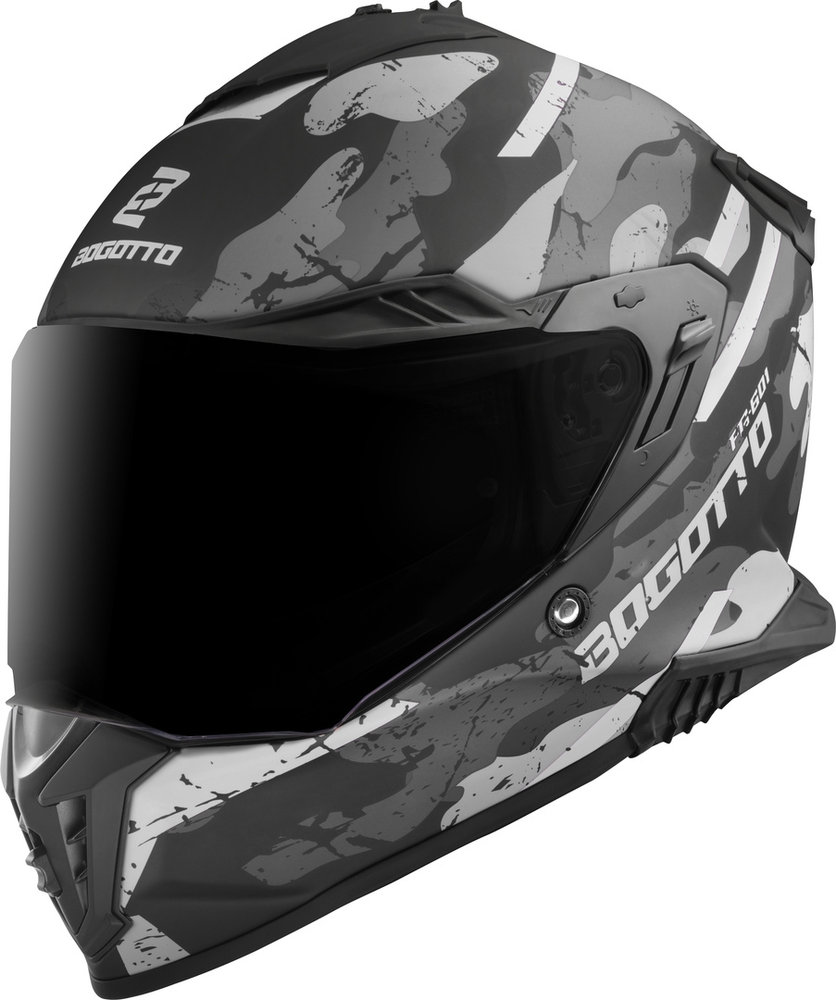 Bogotto FG-601 Sniper Fiberglass Enduro Helmet