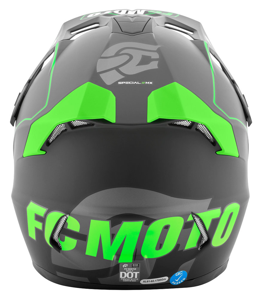 FC-Moto Merkur Straight Motocross Helmet