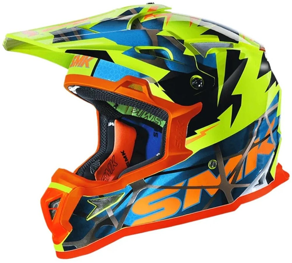 SMK Allterra Fulmine N Motocross Helmet