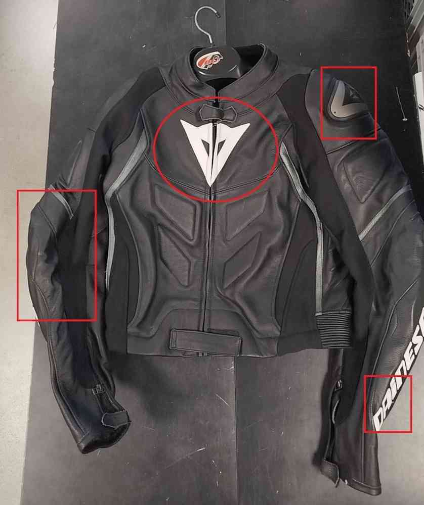 Dainese Avro Div. D1 Two-piece ladies motorcycle leather suit 2nd choice item