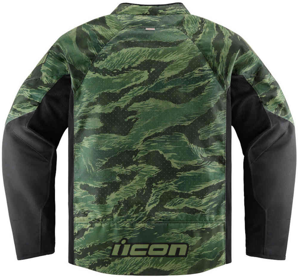 Icon Hooligan Tigersblood perforated Motocycle Textile Jacket